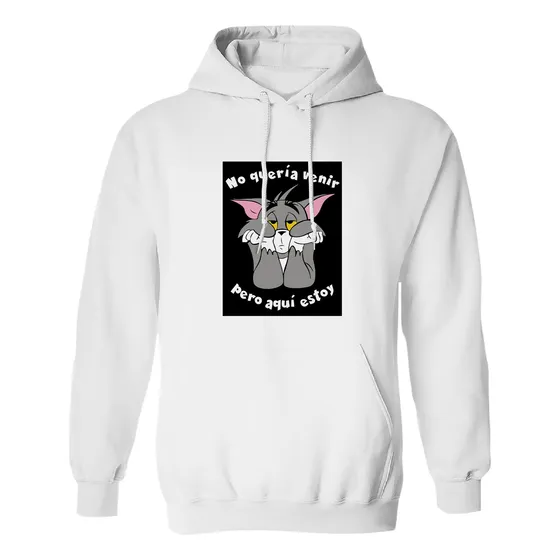 Sudadera Con Gorro Gato Tom Y Jerry Aburrido Animación