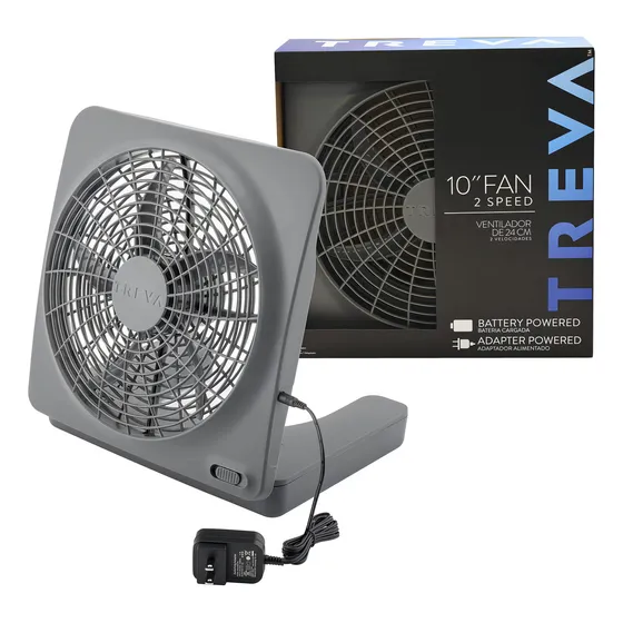 Ventilador Portátil De Escritorio Con Batería De Circulación