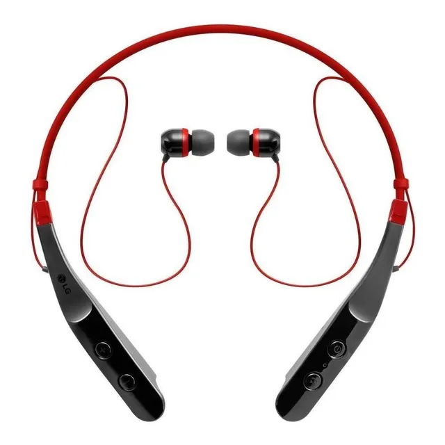 Auriculares inalámbricos LG Tone Triumph HBS-510 black y red
