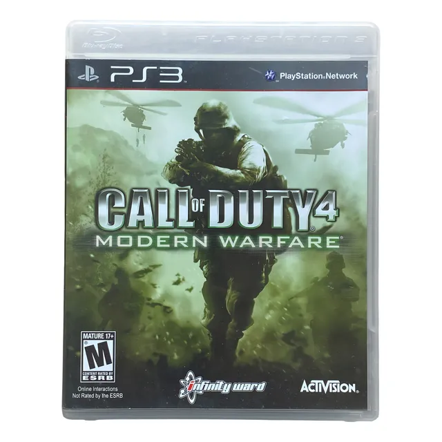 Call of Duty 4: Modern Warfare Standard Edition PS3 Físico