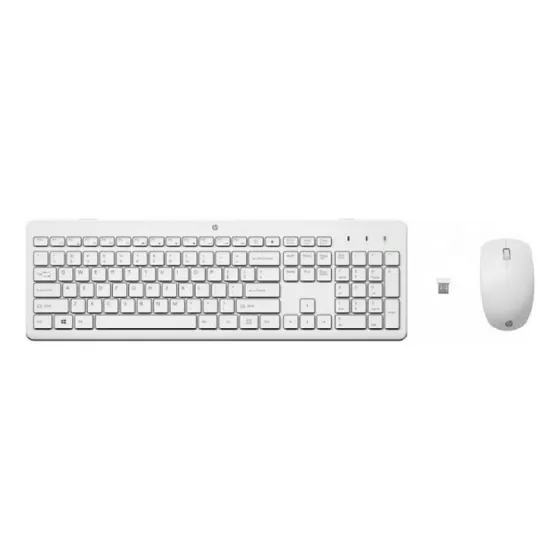 Combo Hp 230 Teclado + Mouse Inalambrico Blanco