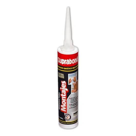 Adhesivo Suprabond Montajes En Cartucho De 400ml