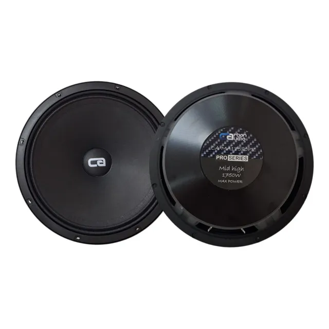 Parlantes Carbón Audio Pro MA17580PR 8 Pulgadas 175W Rms Color Negro