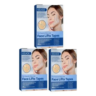 3×parche Lifting Facial Invisible For Encoger Y Estirar La 3×parche Lifting Facial Invisible For Encoger Y Estirar La