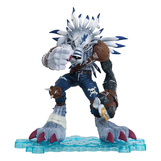 Figura De Anime Garurumon De Digimon Adventure, Modelo Giant