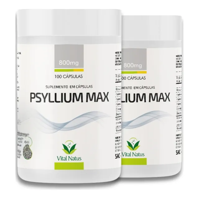 2 Pisilio 800mg - 200cps Vitaminas E Cromo Alta Concentração