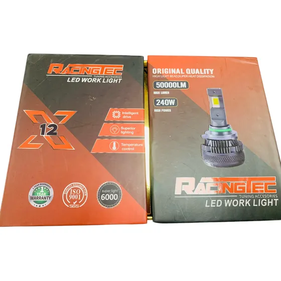 Kit Focos Led 9006 50000 Lumenes 240w Extra Potentes