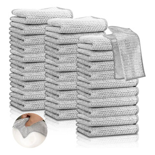 30 Piezas De Trapos De Alambre Multiusos Para Lavar Platos E 30 Piezas De Trapos De Alambre Multiusos Para Lavar Platos E
