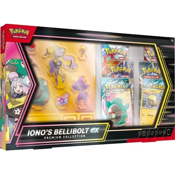 Pokemon Tcg: Ionos Bellibolt Ex Premium Collection Case