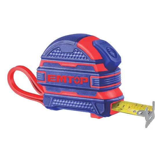 Flexómetro Hoja De Acero 10m X 25mm Emtop Emtp2025