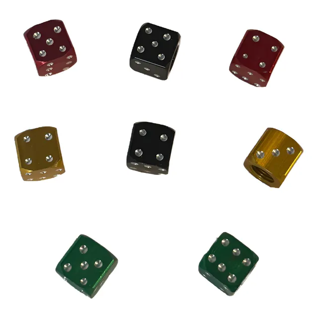 2 Tapones Aluminio Para Valvula Llanta Moto Coche Universal