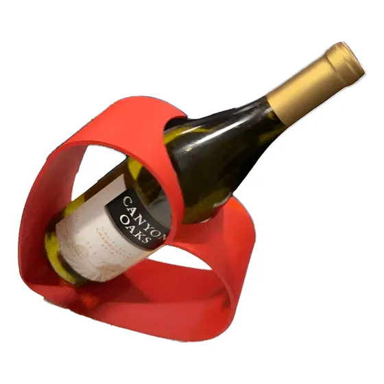 Soporte De Botellas De Vino De Corazón Printpoz3d