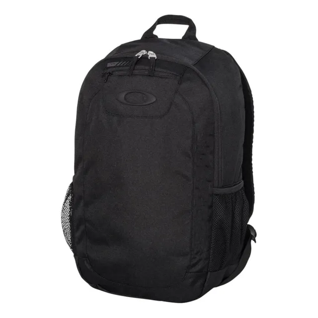 Mochila Para Notebook 15'' Oakley Crestible Enduro 20l Color Negro Diseño De La Tela Lisa