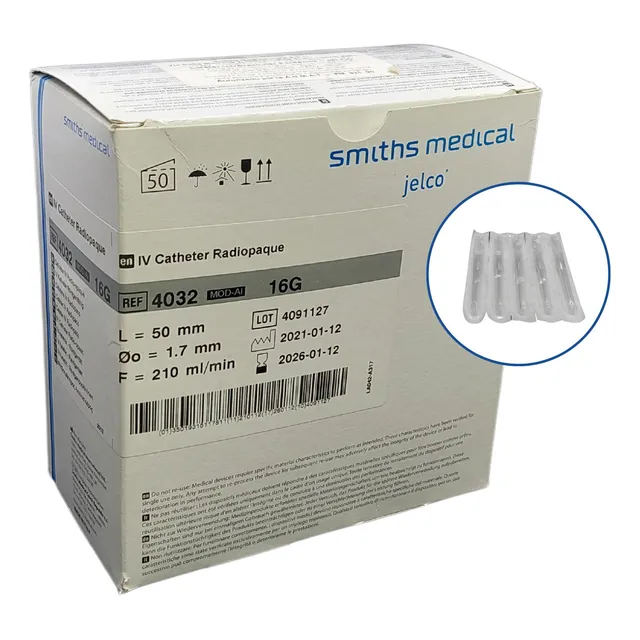 Cateter Abbocath Intravenoso Jelco Smitsh Medical Caja X50
