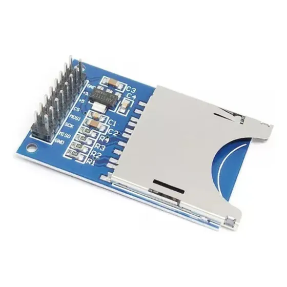 Shield Sd Card Arduino Pic Modulo Leitor Cartão