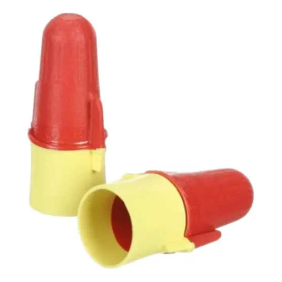 Conector Capuchón P/cable Rojo/amarillo 3m 100 Piezas