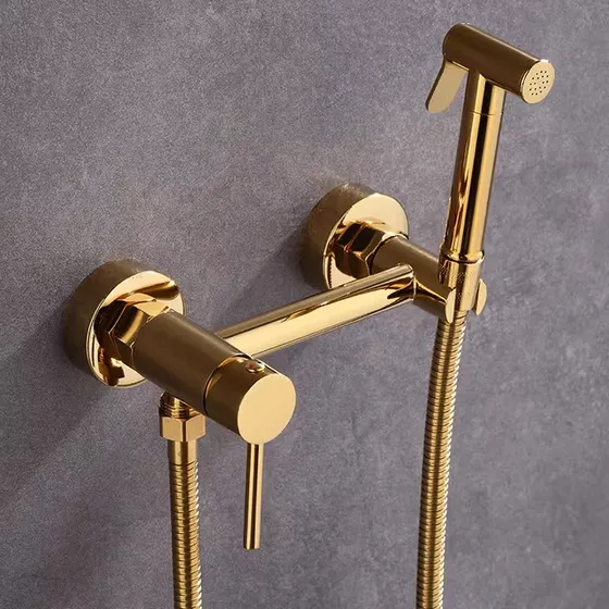 Ducha Higienica Inodoro Negro Mate Bronce Cromo Dorad Encarg