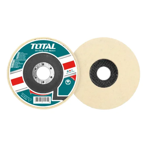 Disco Para Amoladora De Felpa Pulir 115mm 4.5 Acero Inox Etc