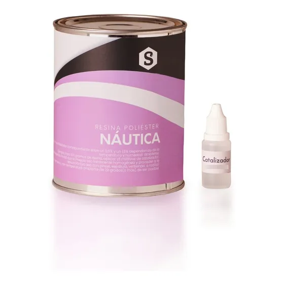 4kg Resina Poliéster Náutica + Catalizador