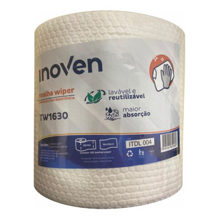 Rolo Com 150 Toalhas Wiper Luxo Auto Relevo 16x30cm Inoven Rolo Com 150 Toalhas Wiper Luxo Auto Relevo 16x30cm Inoven