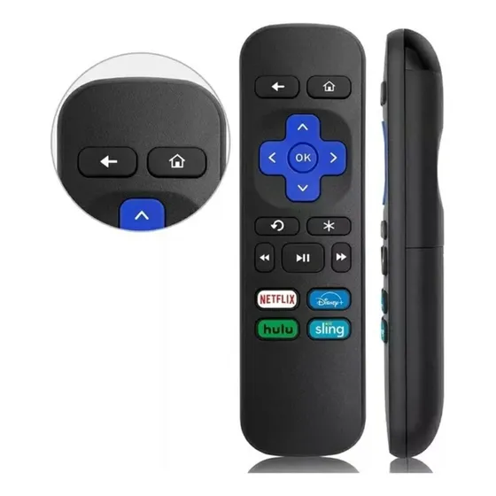 Control Remoto Roku Tv Tcl Onn Jvc Rca Hicense