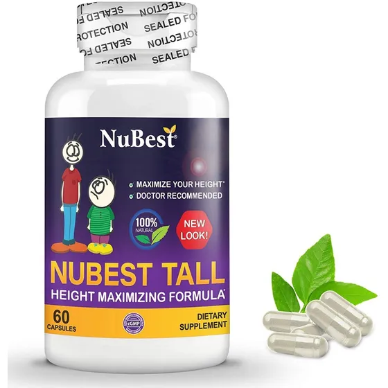 Nubest Tall Pastillas Para Aumentar  Estatura Talla 15cm