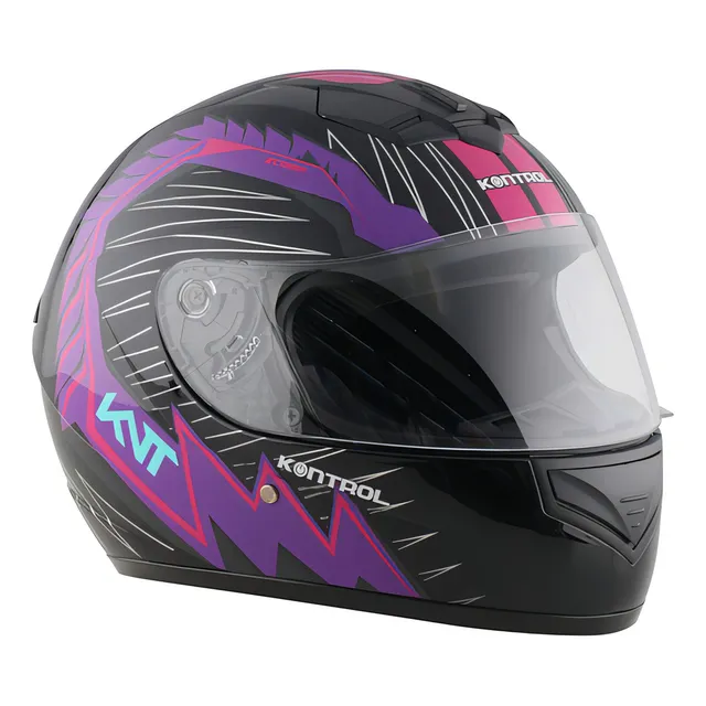 Casco Kontrol 878 Xcorp Moto Dama Certificado Proteccion Color Violeta Tamaño del casco S