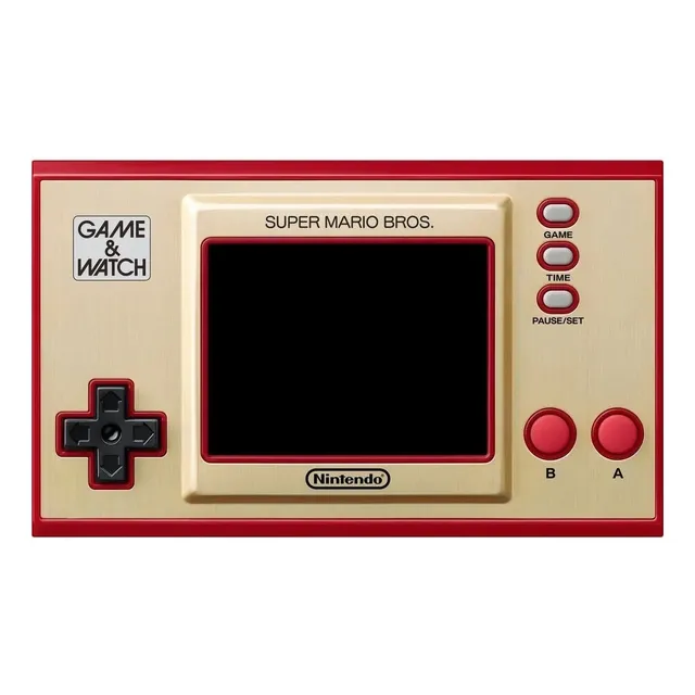 Nintendo Game & Watch Super Mario Bros. color rojo y dorado 2016