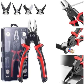 Alicates 5 En 1 Pinza De Corte Kit Herramientas Multiusos Alicates 5 En 1 Pinza De Corte Kit Herramientas Multiusos