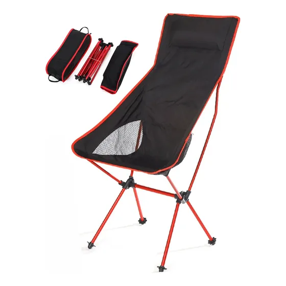 Sillon Plegable Aluminio Liviano Compacto Camping 150 Kg Rc