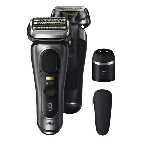 Máquina Afeitadora Eléctrica Braun Series 9 Pro Para Barba Color Negro
