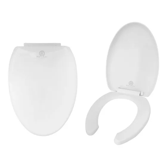 Asiento Tapa Para Baño Inodoro Wc Excusado Alargado Ovalado