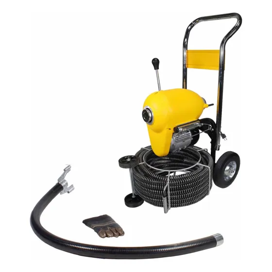 Máquina Destapa Cañerías K1500 Sonda Eléctrica Industrial