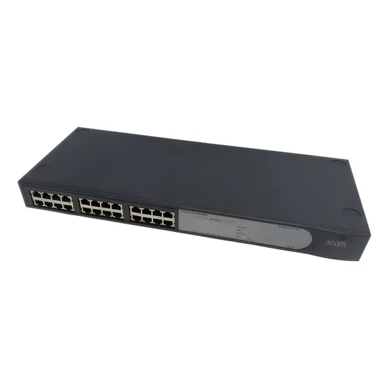 Switch 3com Baseline 2024 3c16471b 24 Portas Mdi/mdi-x