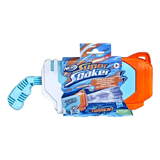 Pistola De Agua Nerf Celeste 236ml Hasbro Febo