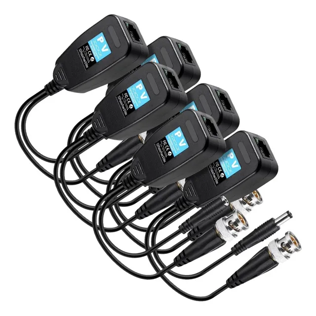 Transceptor , Mxvlk-003, 3 Pares, Pasivo, 1080p, 450m, 12~36