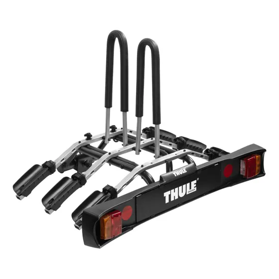 Suporte Thule Rideon Transbike P/3 Bicicleta Engate 9503 Cor prata e preto