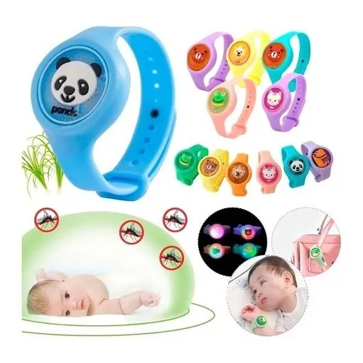 Reloj Pulsera Anti Mosquitos Repelente 
