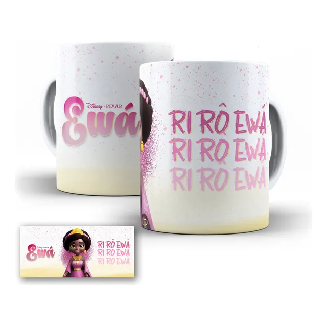 Caneca Porcelana Orixás Umbanda Candomblé Coleção Exclusiva