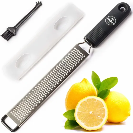 Belleguppy Rallador Limon Queso Herraienta Profesional