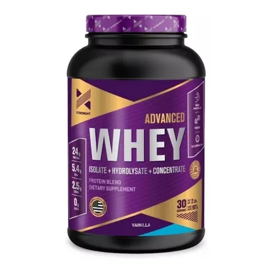 Advanced Whey Proteina 2lbs Xtrenght - Isolate Aislado Blend