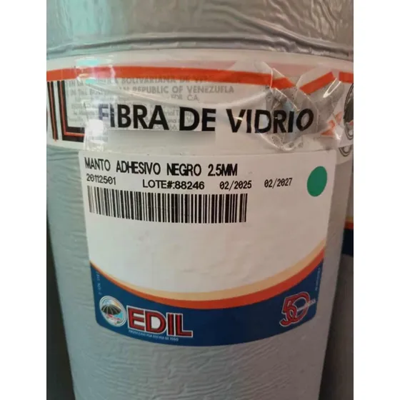 Manto Autoadhesivo Para Techos - Rollo 2.5mm Edil