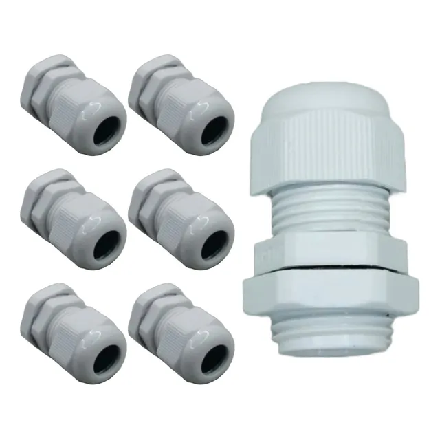 Conector Glándula De 1/2 Pulgada Blanca 50pza