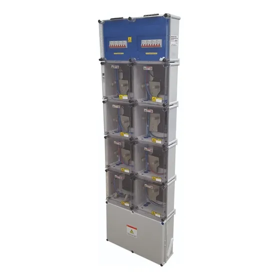 Gabinete 8 Medidores Monofasico Term S/dif Edesur Conextube