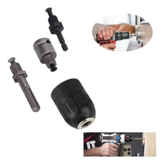 Broquero Chuck Plus Llave Impacto Sin Llave 3 Bocas 2-13mm