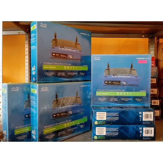 Lote De 6 Router Linux Dd-wrt Codigo Abierto Linksys Wrt54gl