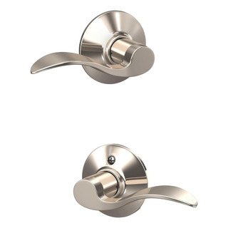 Cerradura Schlage Accent Lever Para Pasillo Y Armario En Níq Cerradura Schlage Accent Lever Para Pasillo Y Armario En Níq