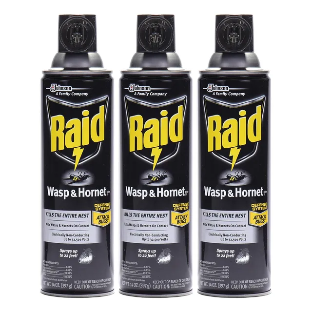 Wasp & Hornet Killer Spray (14 Oz (paquete De 3)