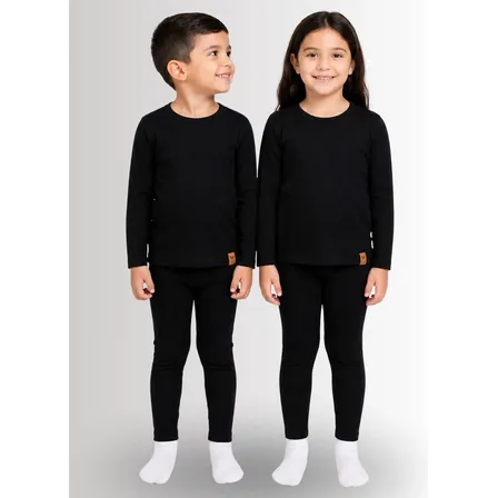 Conjunto Térmico Flanelado Infantil Pelucia Inverno