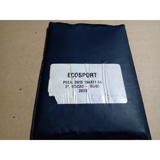 Manual Do Proprietário Ford Ecosport 2003 + Case Original -
